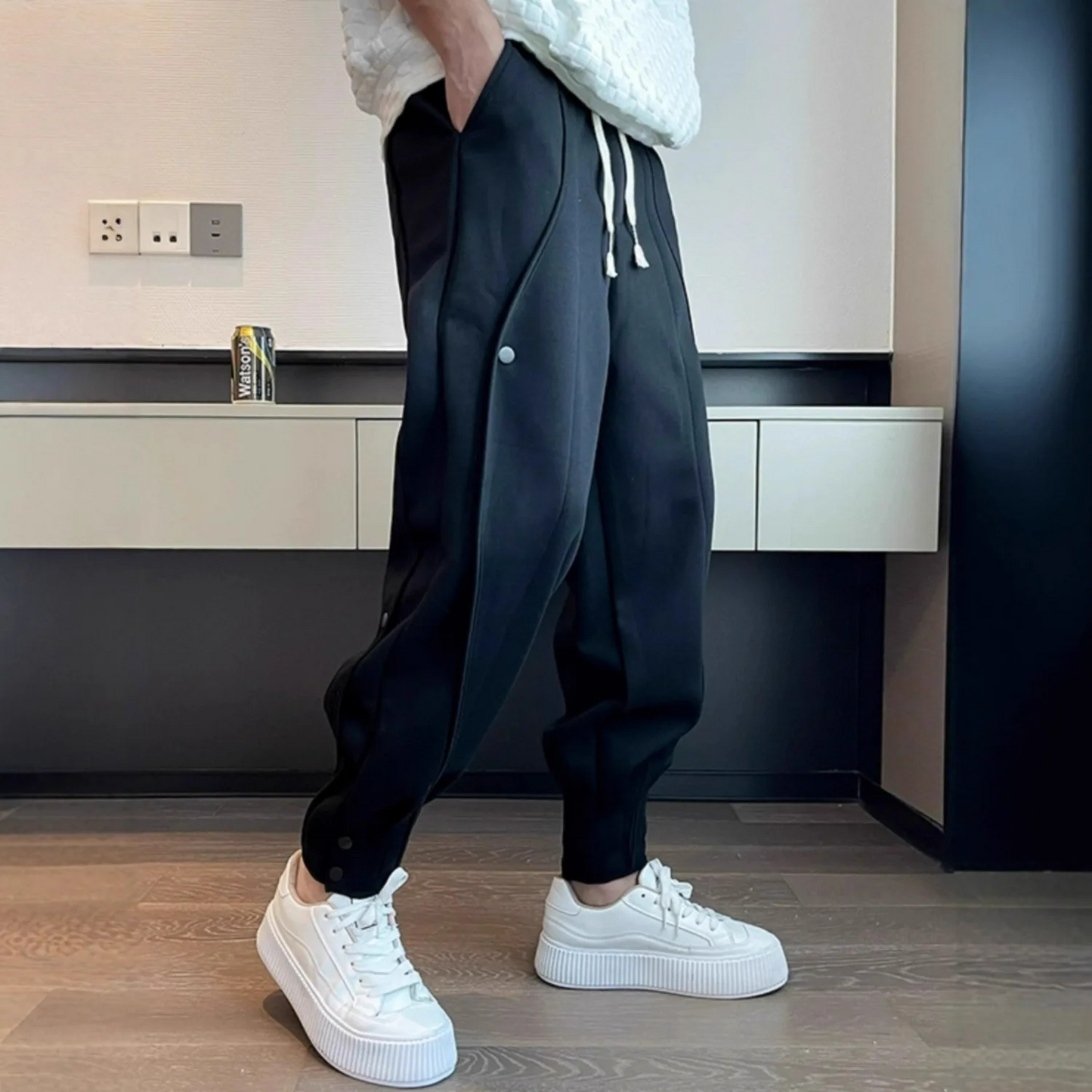 Pantalons d'automne/hiver grande taille pour hommes