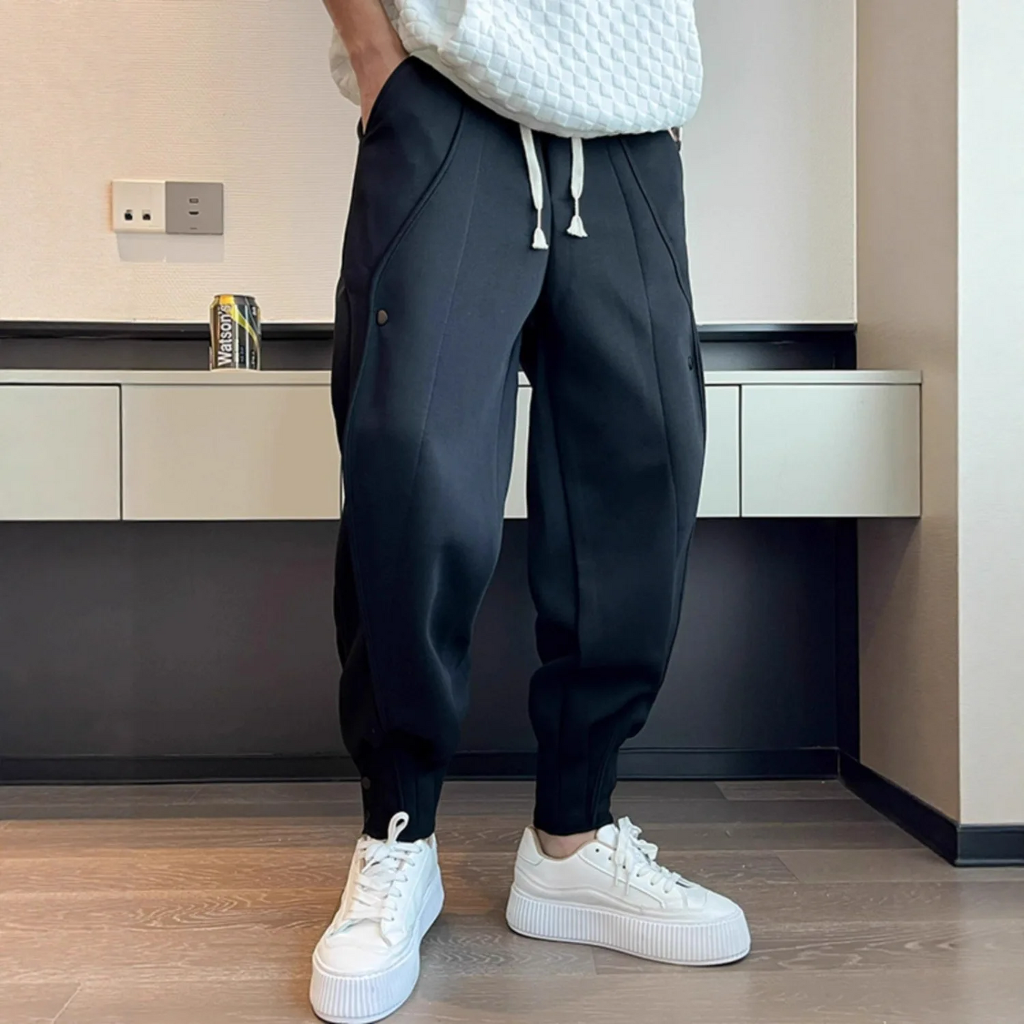Pantalons d'automne/hiver grande taille pour hommes